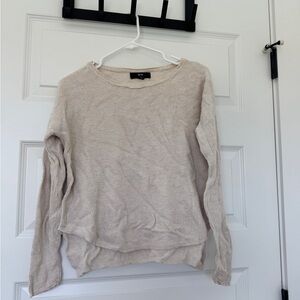 Target Women's Light Beige Crew Neck Sweater